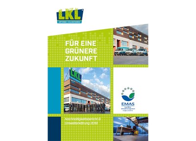 Neue LKL Unternehmensbroschüre "EMAS" Nachhaltigkeitsbericht & Umwelterklärung 2018